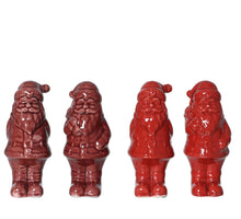 Kerstman dolomiet 4 assortie Rood D15 H35cm