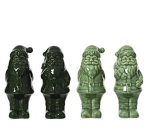 Kerstman dolomiet 4 assortie Groen D15 H35cm