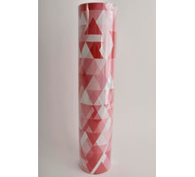 Geschenkpapier Grafik Rot 80 gsm 50CM 100MTR