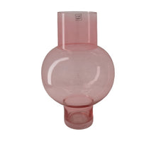 Vase Glas Ø21x34cm Rosa