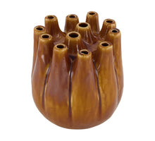 Vase Keramik Ø17x17cm Schwarz