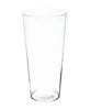 Konische Glasvase, Durchmesser 15,5 cm, Höhe 29,3 cm, klar