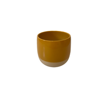 Sphere Smooth Flowerpot Oker 17cm
