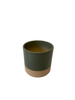 Cilinder Smooth Flowerpot Dusty Green 13cm