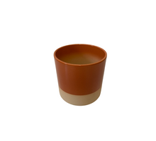 Cilinder Smooth Flowerpot Terra 17cm