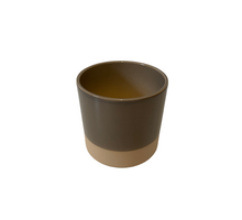 Cilinder Smooth Flowerpot Urban grey 15cm