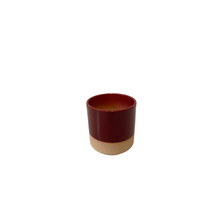 Cilinder Smooth Flowerpot Bordeaux 13cm