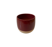 Sphere Smooth Flowerpot Bordeaux 15cm