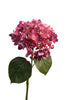 Hydrangea-Spray 75 cm, Echtfühl-Optik, mauve
