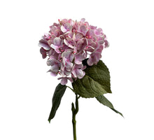 Hydrangea-Spray 75 cm, Echtfühl-Rosa