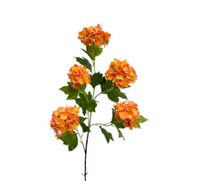 snowball x 5 spray 85 cm real touch orange