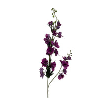 Delphinium-Spray 105 cm, Echtfühl-Effekt, Lila