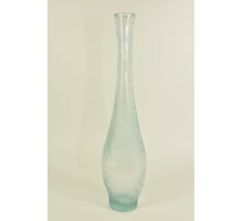 Flasche Zen aus klarem Recyclingglas 12x9x50cm
