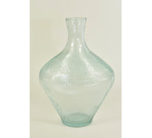 Flasche Zen, klares Recyclingglas, 19x13x27cm