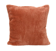 Kissen Polyester Rautenflanell soft terra L45 B45 H12 cm