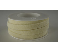 Rolle Vliesband 10 mm x 5 mtr weiß/elfenbein