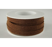 Rolle Filzband 10 mm x 5 mtr braun