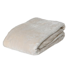 Plaid polyester creme 130x170x1,5cm