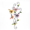 Wanddekoration Set Schmetterlinge 35x4x67,5cm Metall