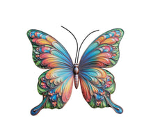 WANDDEKO SCHMETTERLING METALL 16,8X18CM