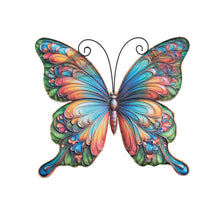 WANDDEKO SCHMETTERLING METALL 29,5X32,5CM