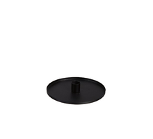 Metall-Kerzenhalter Ø 16 cm schwarz