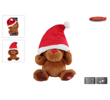 Special Moments dansend rendier m/kerstmuts en muziek 29-36cm