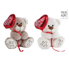 Take Me Home Beer met ballonhart pluche 2ass 20cm