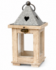 Lantern Alba L11.5 W11.5 H22.5cm Natural
