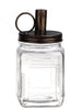 Kerzenleuchter Cantrall d9.2/10xh20.5 cm klar Glas