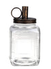 Kerzenständer Cantrall d9/12xh23.3 cm Klarglas
