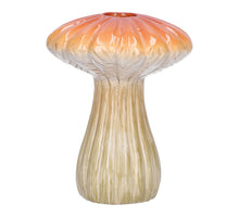 Vase Pilz Shiitake Orange D10 H13.2 cm Keramik