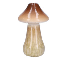 Vase Pilz Amanita Braun D9 H15.8 cm Keramik