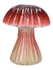 Vase Pilz Pilz mit Linien Rot D16 H20.3 cm Ker