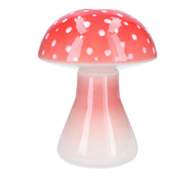 Vase Pilz Pilz Rot D16 H20.5 cm Keramik