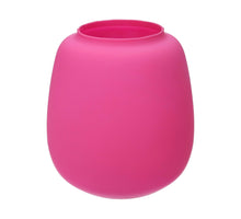 Glasvase Amelie Ø10,4/18,2 x H20 cm, fuchsia matt