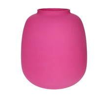 Glasvase Amelie Ø10,5/22,2 x H25,3 cm, fuchsia matt