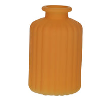 Glasflasche Caro, Linien d3,5/6,2 x h10, Mango matt