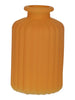 Glasflasche Caro, Linien d3,5/6,2 x h10, Mango matt