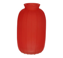 Glasflasche Carmen d4/7xh12 kirschrot matt