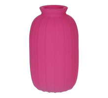 Glasflasche Carmen d4/7xh12 fuchsia matt