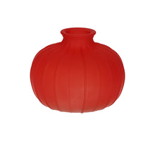 Glasflasche Carmen d4/10,5 x h8,5 kirschrot matt
