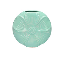 Vase Petal 22,5x6,5x21 hellblau