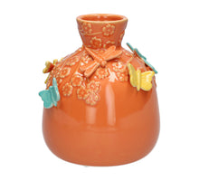 Flasche Libelle d14xh16cm orange
