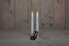 BO 2ST PAREL RUSTIEK WAX DINERKERZE 23CM BEWEGLICHE FLAMME MIT FERNBEDIENUNG 2X2AAA