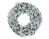 Imperial Kranz Snowy, Innendurchmesser 60 cm, Höhe 10 cm, grün/weiß