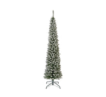Pencil Pine tree snowy green/white D60 H210 cm