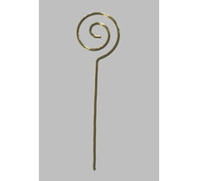 Metallstab Gold 8 cm Schachtel mit 100 Stück