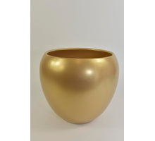 Blumentopf Schale, 27 cm - Gold