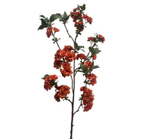 Blossom Spray groß 132 cm orange